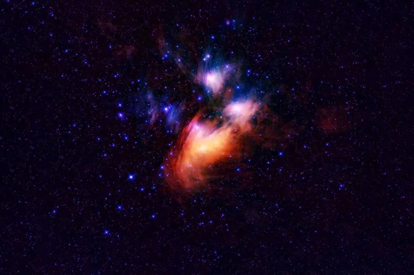 Hermosa Nebulosa Cósmica Elementos Esta Imagen Fueron Proporcionados Por Nasa — Foto de Stock