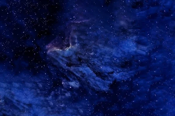 Hermosa Galaxia Azul Elementos Esta Imagen Fueron Proporcionados Por Nasa — Foto de Stock