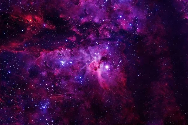 Güzel renkli bir galaksi. Bu görüntünün elementleri NASA tarafından döşendi. Yüksek kalite fotoğraf
