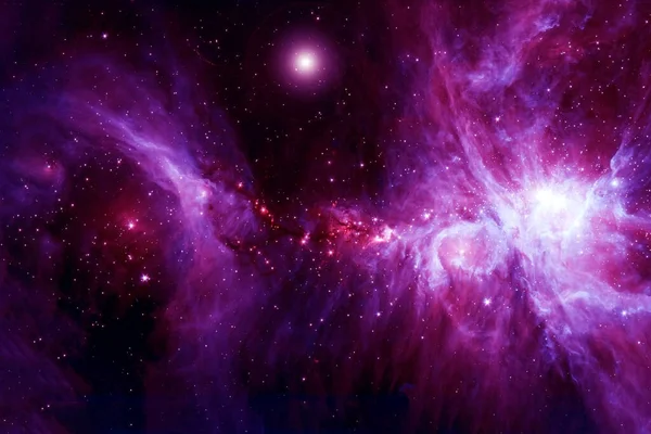 A beautiful colored galaxy. Elements of this image were furnished by NASA. — Stock Photo, Image