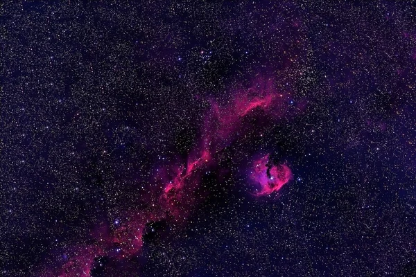 Прекрасная цветная галактика. Элементы этого изображения были представлены НАСА. — стоковое фото