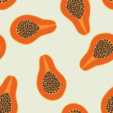 açık renkli el çekilmiş sorunsuz baba tarafından papaya desen