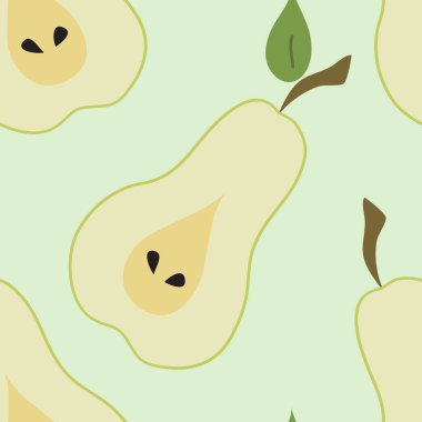 açık renkli el çekilmiş sorunsuz armut desen