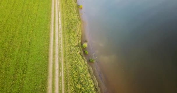 belle vue aérienne sur la rivière 