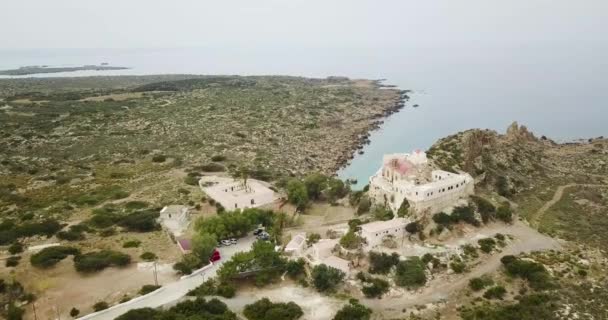 Vista desde la cima del monasterio — Vídeo de stock