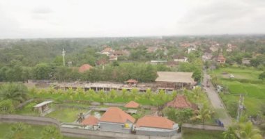 üst ubud endonezya görünümü