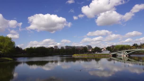 Belle vue sur le lac dans le parc, Europe ,