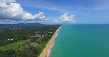 long Beach Tayland Phang Nga ilinde hava fotoğrafçılığı