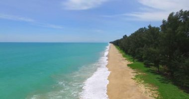 long Beach Tayland Phang Nga ilinde hava fotoğrafçılığı