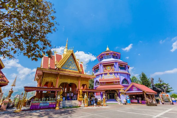 Chiang Rai Thailand Februari 2018 Wat Prathat Doi Wao Eller — Stockfoto
