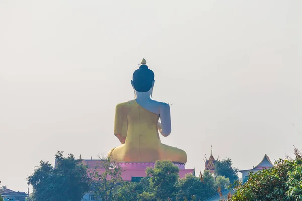 Beau Grand Bouddha Sur Haute Montagne Que Lagara Tow Pak — Photo