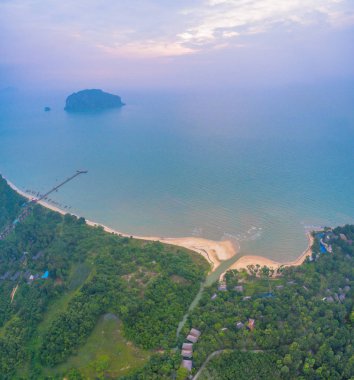 Koh Yao Yai Phang Nga ilinde Krabi yakın Tayland ve Phuket eyalette olduğunu