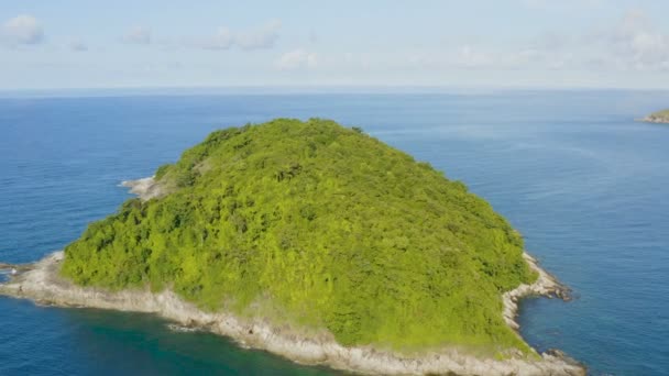 Остров Мэн Мысе Фромтеп Напротив Мыса Фромтеп — стоковое видео