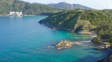 Nui beach ve winturbine bakış açısı Phromthep kap yakın