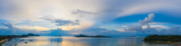 Rawai Beach Phuket Ταϊλάνδη Ανατολή Πανόραμα Μπλε Του Ουρανού — Φωτογραφία Αρχείου