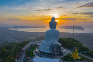areial Fotoğrafçılık Phuket big Buddha Sunrise