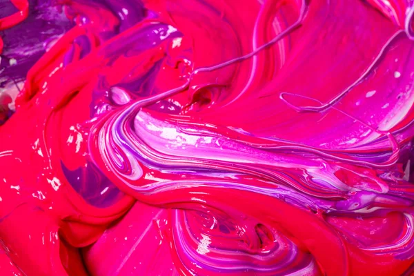 Mezclando Nuevo Color Rosa Claro Por Color Blanco Puesto Color — Foto de Stock