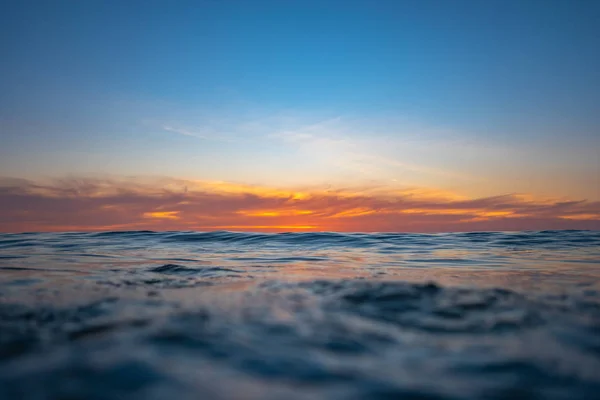 Waves Beautiful Sunset Karon Beach Phuket — Stock Photo, Image