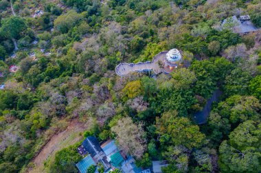 Khao Rang bakış açısı tower landmark Tung Ka tepe Phuket Town Bu Phuket Town.