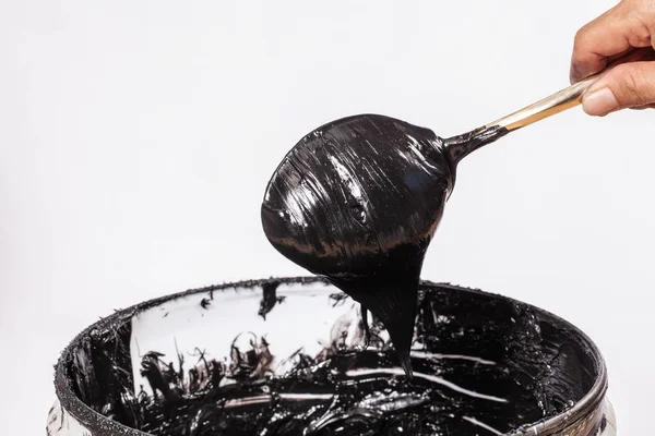 mürekkep veya boya orada kumaş üzerine baskı için birkaç türü vardır. Koyu kumaş üzerine baskı için kullanılan mürekkep her zaman plastisol mürekkep kullanma