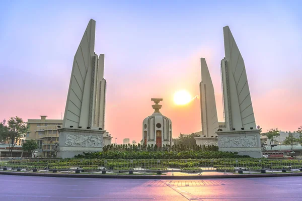 Památník Vítězství Sladké Obloha Bangkok Thajsko — Stock fotografie
