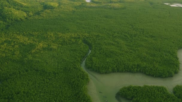 Fotografía Aérea Baan Hinrom Isla Centro Del Archipiélago Samed Nangshe — Vídeo de stock