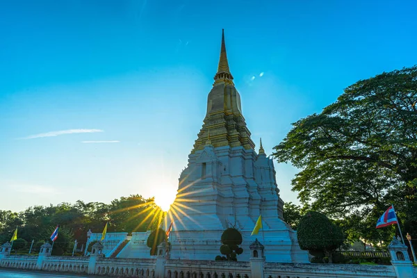 Suriyothai Památník Provincii Ayutthaya Thajsko — Stock fotografie