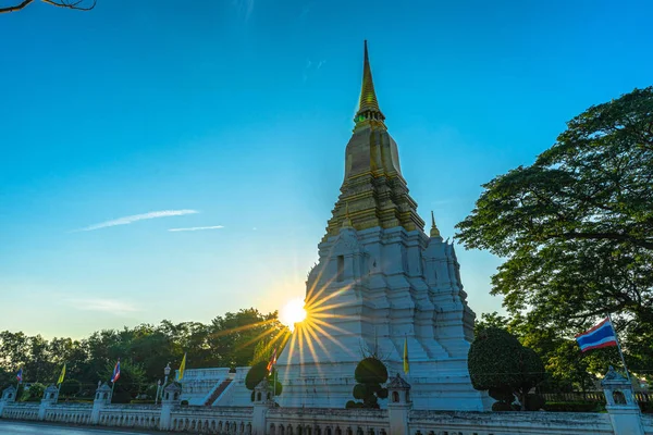 Suriyothai Monument Ayutthaya Province Thailand — Stock Photo, Image