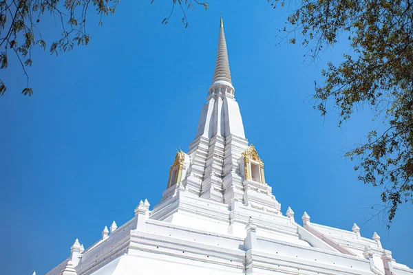 Velká Chedi Období Ayutthaya Byla Postavena Oslavu Vítězství Krále Naresua — Stock fotografie