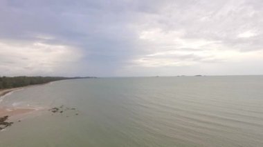 hava görünümü Suan Son plaj Rayong Tha Pae iskeleye yakın