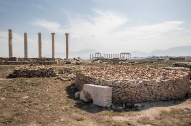 Laodikeia antik kent kalıntıları, Denizli, Türkiye.