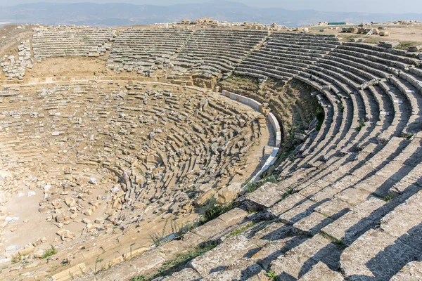 Laodikeia Ruines Théâtre Ville Antique Denizli Turquie — Photo