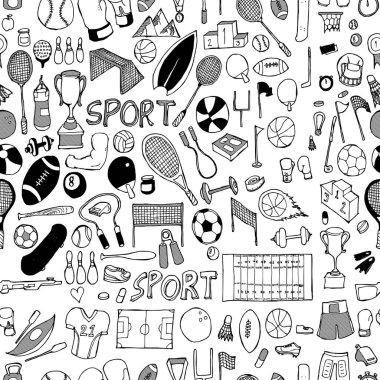 Spor karalaması arka planda iz bırakmaz. El çizimi vektörü çizimi