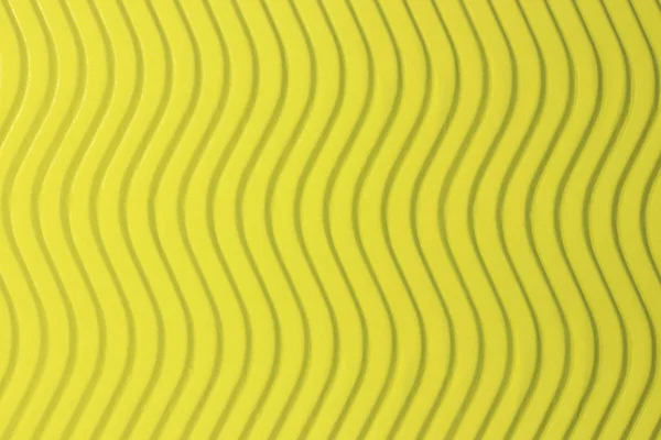 黄色纸垂直波浪纹理 在详细的纸张背景上浮雕波浪 波纹波浪纸板背景 — 图库照片