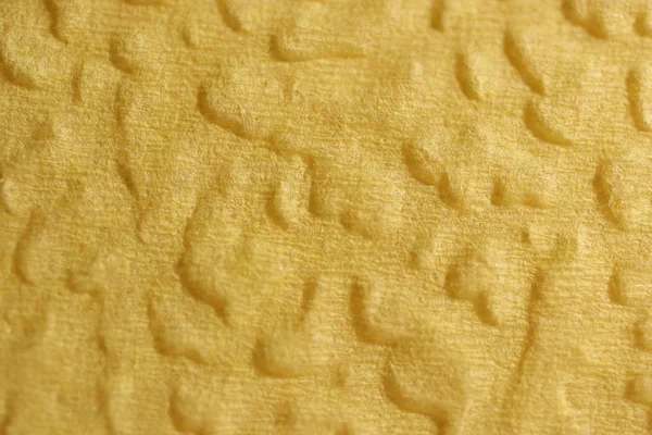 Textura Guardanapo Amarelo Fundo Decorativo Relevo Ornamento — Fotografia de Stock