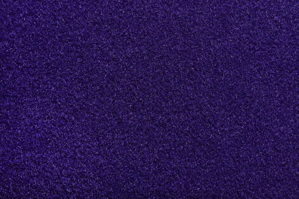 Indigo Flauschige Materialstruktur Dunkel Violett Detaillierte Fasern Flauschige Oberfläche Hintergrund — Stockfoto