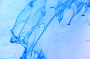 Ortam mürekkep damlar dinamik su. Arka plan.