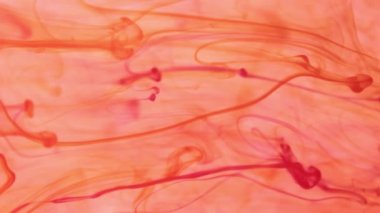 Mürekkep damlası hareket dinamik su. Ortam arka plan.