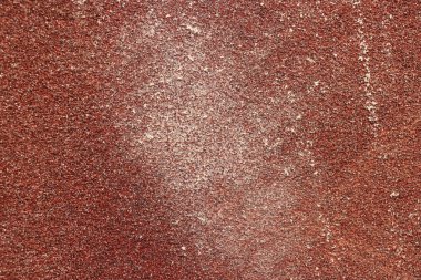 Kırmızı zımpara doku. Kaba kum zımpara arka plan. Kullanılan tahıl Emery zemin.