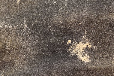 Siyah zımpara doku ahşap yıpratma. Kaba kum zımpara arka plan. Kullanılan tahıl Emery zemin.