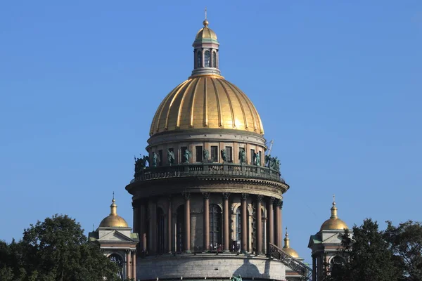 Dome Isaac Cathedral Saint Petersburg — Stock Photo, Image