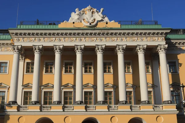 Saint Petersburg Architecture Building Facade Pillars — Stock Photo, Image