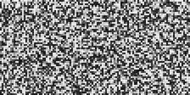 Siyah ve beyaz döşeme renkli kareler. Tek renkli mozaik doku. Parlak geometrik zemin doldurma. Sorunsuz arka planlar.