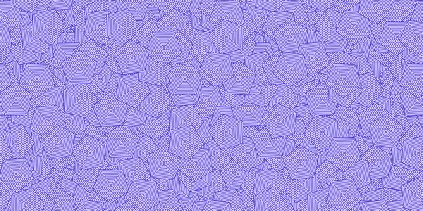 Lila Polygone Konzentrische Polygone Hintergründe Nahtlose Hypnotische Psychedelische Kompositionen — Stockfoto