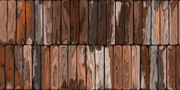 Colored Old Painted Planks Background Vintage Rough Wooden Paint Backdrop — Stock Photo, Image