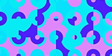 Daire arka çeyrek. Sorunsuz parlak açılar dokular. Soyut renkli eğrileri desenleri.