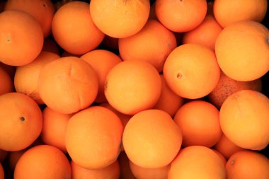 Portakal arka plan. Turuncu vitrin doku bir sürü.