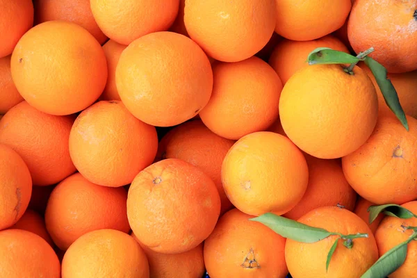 Arance Sfondo Sacco Texture Vetrina Arancione — Foto Stock