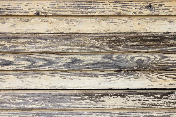 Old Painted Wooden Background Weathered Grunge Planks Texture Horizontal Direction — Stock Photo, Image