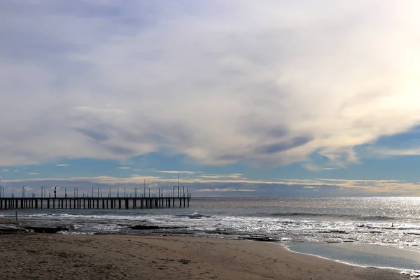 Muelle Paisaje Marino Alanya Turquía — Foto de Stock